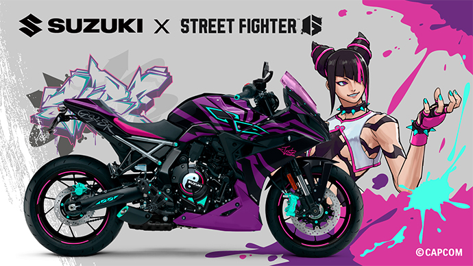 Suzuki с участие в играта Street Fighter 6