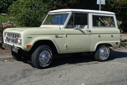 Ford Bronco (1966-1977) - Bronco вече не се намира за пет хилядарки. Инвестирайте сега и след десет години ще влезе в шестцифрената скала