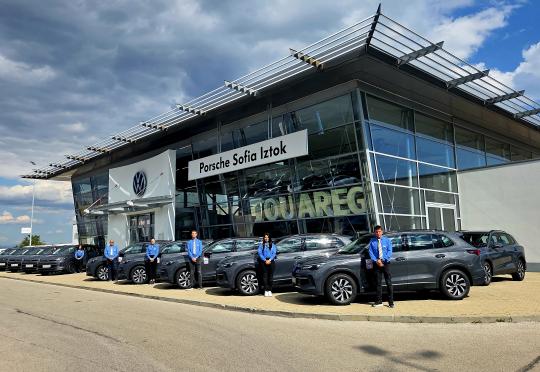 Volkswagen доставя 120 автомобила на българска рент-а-кар компания