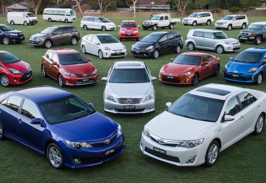 Toyota запази първото си място по продажби през 2022 г. с 10,5 млн. коли