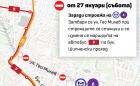 Какви промени в движението настъпват в кв. Слатина заради строежа на метрото?