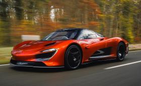 Този прекрасен McLaren Speedtail е на едва 350 км и се продава