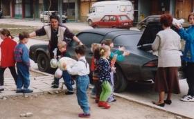 Това е „Колата призрак“ от войната в Югославия