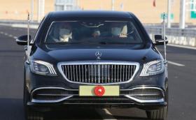 Три бронирани Mercedes-а ескортират Ердоган в Украйна (Видео)