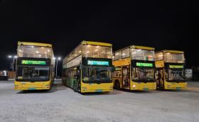 София се сдоби с 4 двуетажни автобуса