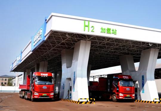 В нито един друг град в света няма толкова водородни камиони