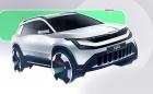Skoda показа скици на Epiq и обяви дата за премиерата