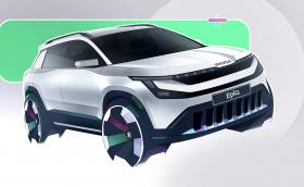 Skoda показа скици на Epiq и обяви дата за премиерата