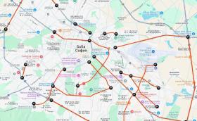 Това е картата на нелегалните гонки в София