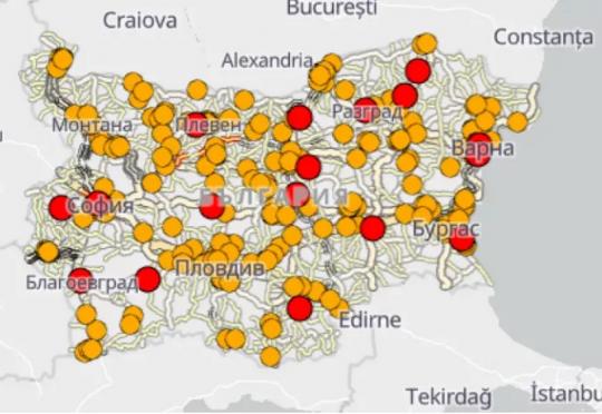 Защо МВР скри картата за катастрофите?