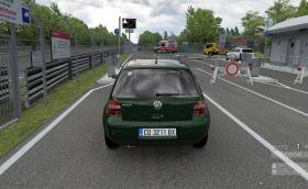 Зеленият Golf 4 TDI на Alex Technik влезе в Assetto Corsa