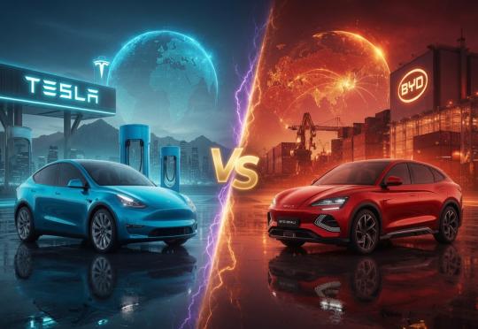 Tesla или BYD? Кой е продал повече електромобили през първите шест месеца на 2026?