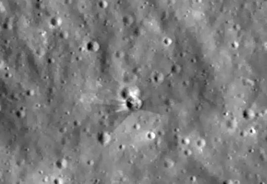 Вижте кратера, който отвори на Луната част от ракета на SpaceX