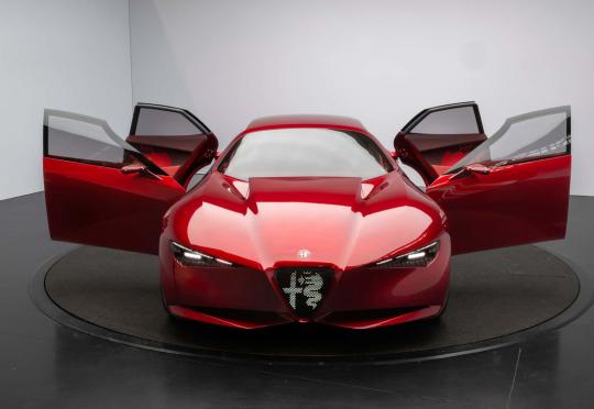 Alfa Romeo извади ново GT купе с V6, което изглежда фантастично
