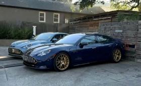 Кими Антонели удари новия AMG GT по време на промо събитие (Видео)
