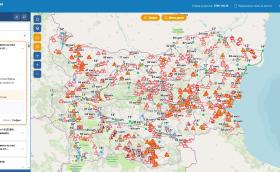 АПИ пусна интерактивна карта на пътищата в реално време
