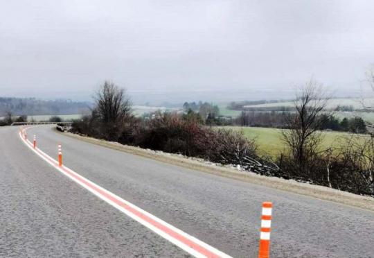 Гъвкави ограничителни колчета на още една отсечка в България