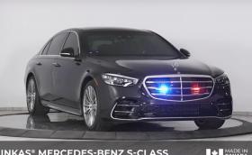 Бронираха новото поколение Mercedes-Benz S-класа (Видео)