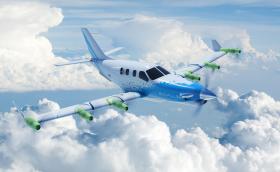 Airbus EcoPulse е хибриден самолет с шест електромотора