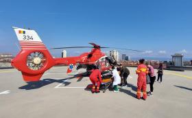 Хеликоптер от Румъния спаси дете в България