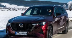 ВИДЕО: Караме новата Mazda CX-80 с големия дизелов мотор