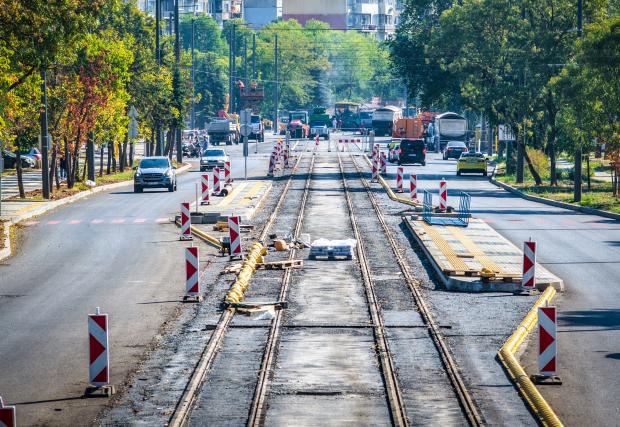 Възобновяват ремонта по бул. ”Ал. Стамболийски“ в София