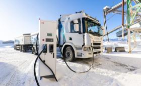 Scania достави 66-тонен електрически камион на фирма в Норвегия