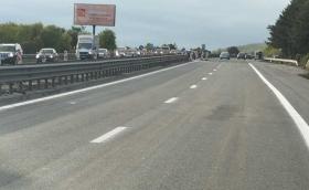 От днес един месец ремонт на селскостопански мост на магистрала 'Тракия'