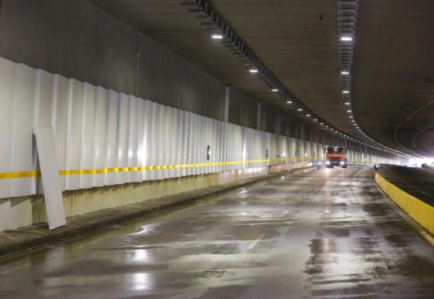 Два дни ще мият тунела към 'Люлин' в София