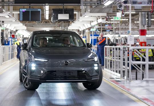 Стартира производството на Volvo EX60