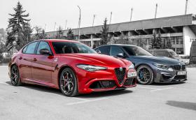 ВИДЕО: Alfa Romeo Giullia Quadrifoglio и M3 Comp. Внос от САЩ и Канада