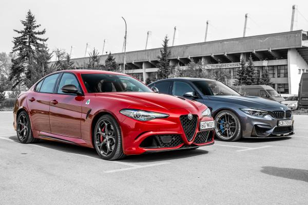 ВИДЕО: Alfa Romeo Giullia Quadrifoglio и M3 Comp. Внос от САЩ и Канада