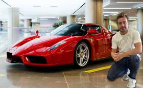 Някой даде 5,4 млн. евро за Ferrari Enzo, принадлежало на Фернандо Алонсо