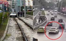 Това е истинската причина за катастрофата с BMW M3 в София, завършила върху трамвайните релси (ВИДЕО)