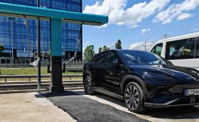 BYD отвори първата в Централна и Източна Европа зарядна станция с мощност 1 мегавата