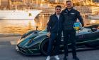 Алонсо си купи рядко Pagani Zonda