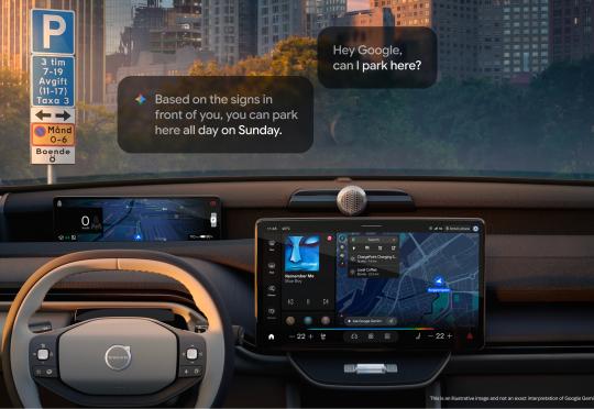 Volvo внедрява нови AI функции с помощта на Google