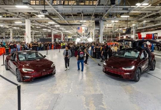 Tesla произведе последните екземпляри Model S и Model X