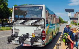 Автобусите до Витоша вече са с багажници за велосипеди