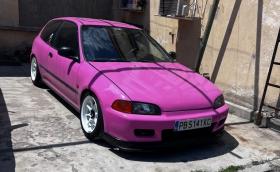 Авто пазар: Продават розова Honda Civic 1.3 за 15 000 лв.