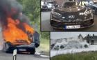 ДВА МЕСЕЦА ЖИВОТ: Изложбен Mercedes-AMG One изгоря в Германия (ВИДЕО)