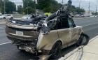 Така изглежда новият Range Rover, след падане от камион
