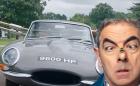 Роуън Аткинсън отново във вихъра си, този път с Jaguar E-Type
