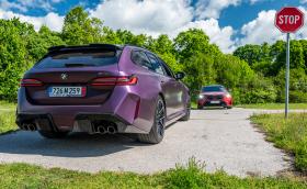 ВИДЕО: Караме новото BMW M5 седан и Touring