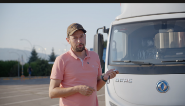 ВИДЕО: Първият камион в канала ни – Dongfeng EV18