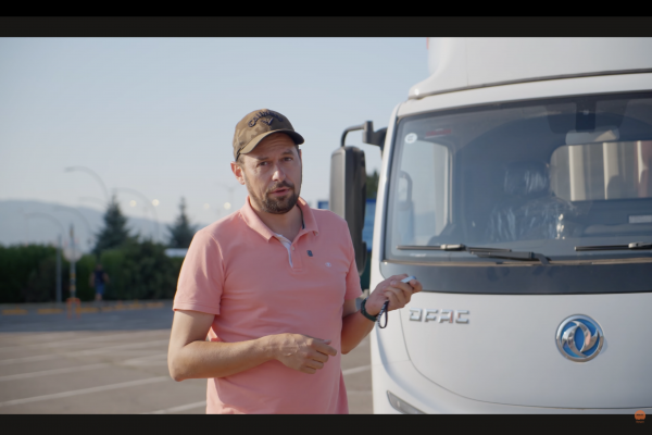 ВИДЕО: Първият камион в канала ни – Dongfeng EV18