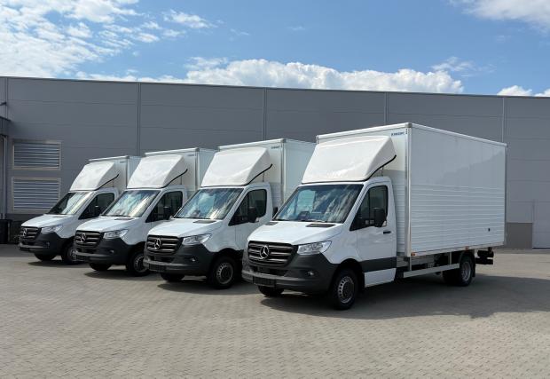 'Примекс' с четири нови лекотоварни автомобила Mercedes-Benz
