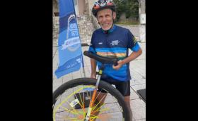 700 км с едноколесен велосипед: 55-годишният Павел Андонов по маршрута на „Дунав Ултра“
