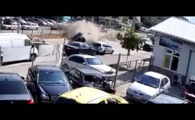 Видео с тежка катастрофа във Видин