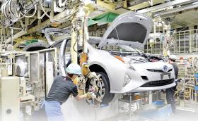 Toyota спря временно производство във всичките си 14 японски завода